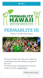 Mobile Screenshot of permablitzhawaii.com